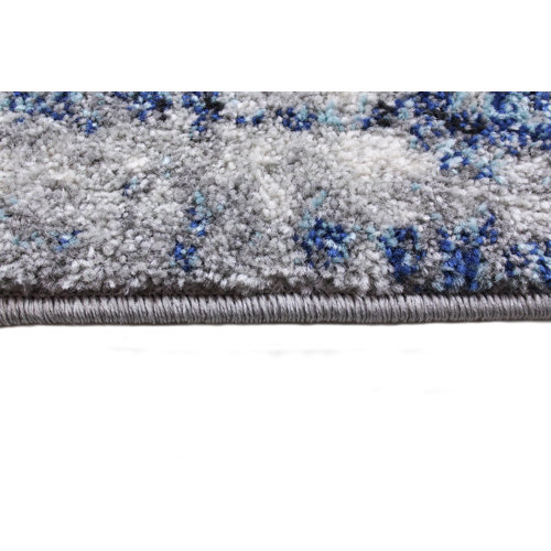 Hashtag Home Coughlin Performance Ivory/Blue Rug & Reviews Wayfair